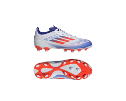 ADIDAS SCARPA F50 LEAGUE MG JR. - FTWWHT/SOLRED