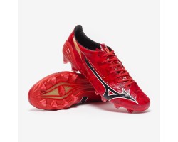 MIZUNO SCARPA MIZUNO ALPHA II JAPAN FG - RED/BLACK