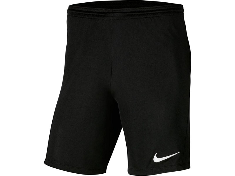 NIKE PANTALONCINO PARK 3 - BLACK/WHITE
