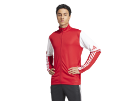 ADIDAS SQUADRA25 TRAINING JACKET - TEAM POWER RED 2/WHITE