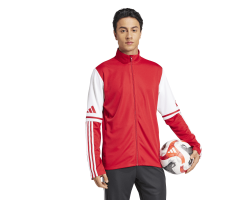 ADIDAS SQUADRA25 TRAINING JACKET - TEAM POWER RED 2/WHITE