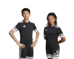 ADIDAS SQUADRA25 JERSEY SHORT SLEEVE JR. - BLACK/WHITE