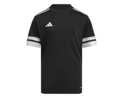 ADIDAS SQUADRA25 JERSEY SHORT SLEEVE JR. - BLACK/WHITE
