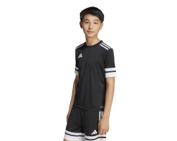 ADIDAS SQUADRA25 JERSEY SHORT SLEEVE JR. - BLACK/WHITE