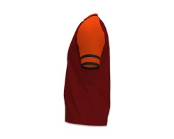GEMS MAGLIA DRESDA- GRANATA/ARANCIO