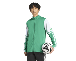 ADIDAS SQUADRA25 TRAINING JACKET - TEAM GREEN/WHITE