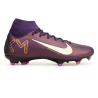 NIKE SCARPA ZM SUPERFLY 10 ACAD KM FG/MG - GRAND PURPLE/PALE IVORY