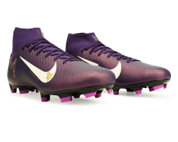 NIKE SCARPA ZM SUPERFLY 10 ACAD KM FG/MG - GRAND PURPLE/PALE IVORY
