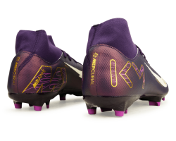 NIKE SCARPA ZM SUPERFLY 10 ACAD KM FG/MG - GRAND PURPLE/PALE IVORY