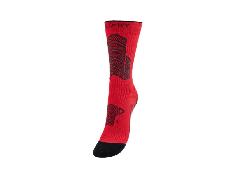FLOKY CALZA CALCIO AXSIST - ROSSO