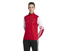 ADIDAS SQUADRA25 TRAINING TOP - TEAM POWER RED 2/WHITE