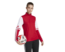 ADIDAS SQUADRA25 TRAINING TOP - TEAM POWER RED 2/WHITE