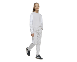 ADIDAS SQUADRA25 SWEAT PANT JR. - TEAM LIGHT GREY/WHITE