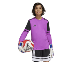 ADIDAS SQUADRA25 GOALKEEPER JERSEY LONG SLEEVE JR. - FLASH PINK/BLACK