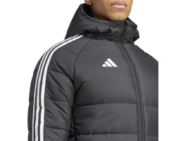 ADIDAS TIRO24 L COAT - BLACK/WHITE