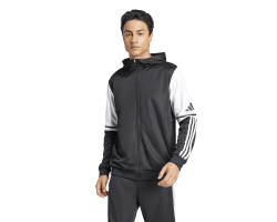 ADIDAS SQUADRA25 HOODY - BLACK/WHITE