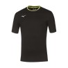 MIZUNO TEE - BLACK/YELLOW FLUO