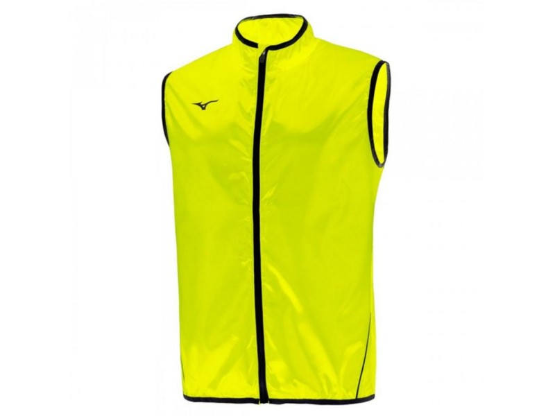 MIZUNO GILET RUNNING  AUTH - GIALLO FLUO