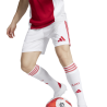 ADIDAS AJAX SHORT 25/26 HOME - WHITE