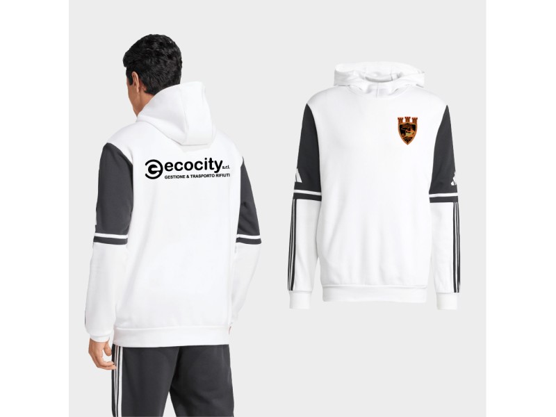 A.S.D. ECOCITY GENZANO 2025 FELPA WHITE SENIOR