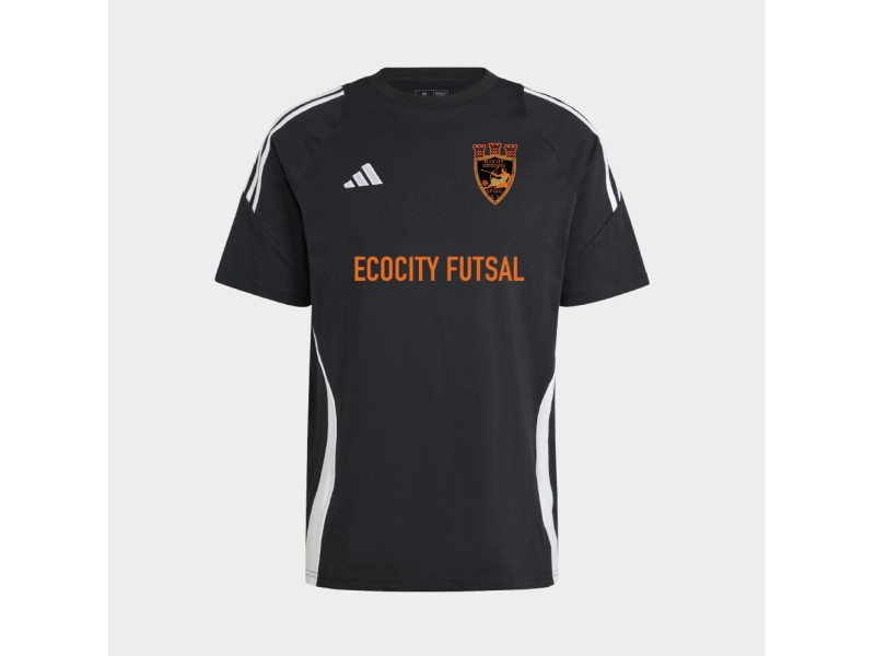 A.S.D. ECOCITY GENZANO 2025 T-SHIRT BLACK JUNIOR