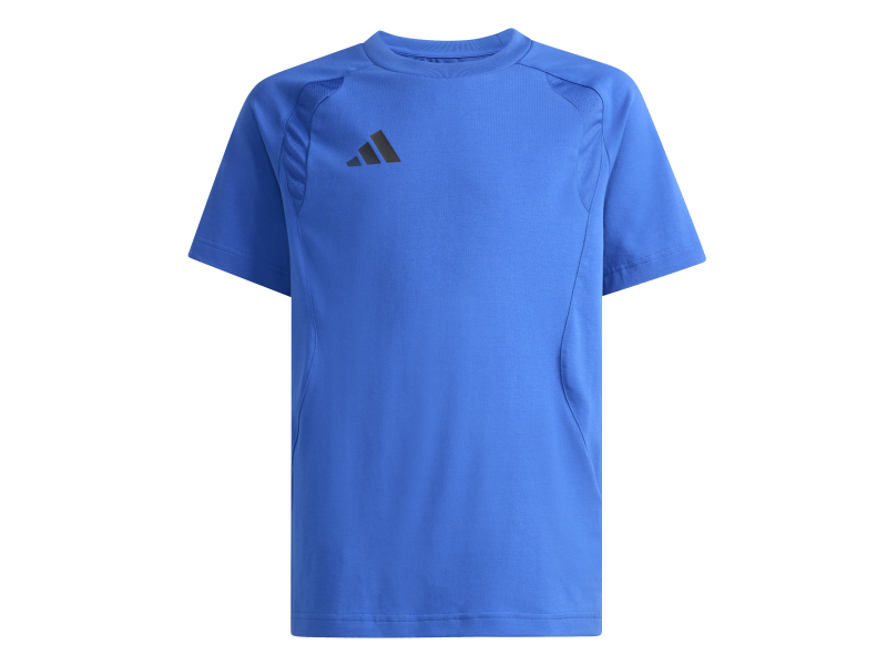 ADIDAS TIRO TRAVEL TEE JR. - ROYBLU/BLACK