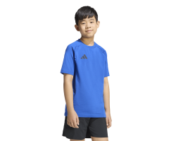 ADIDAS TIRO TRAVEL TEE JR. - ROYBLU/BLACK