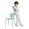 ADIDAS ENTRADA26 SWEAT PANTS JR. - TMLGGR/WHITE