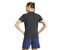 ADIDAS ENTRADA 26 TEE W. - BLACK/WHITE