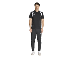 ADIDAS TIRO26 LEAGUE POLO - BLACK/WHITE