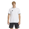 ADIDAS ENTRADA 26 TEE - WHITE/BLACK