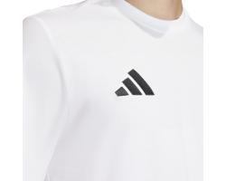 ADIDAS ENTRADA 26 TEE - WHITE/BLACK