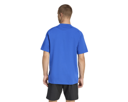 ADIDAS TIRO TRAVEL TEE - ROYBLU/BLACK