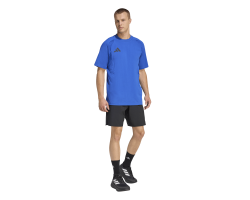 ADIDAS TIRO TRAVEL TEE - ROYBLU/BLACK