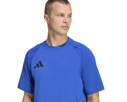 ADIDAS TIRO TRAVEL TEE - ROYBLU/BLACK
