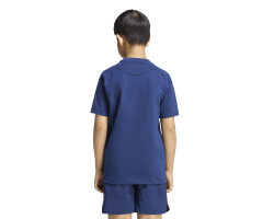 ADIDAS TIRO TRAVEL TEE JR. - TENABL/BLACK