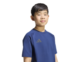 ADIDAS TIRO TRAVEL TEE JR. - TENABL/BLACK