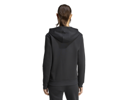 ADIDAS ENTRADA 26 FZ HOOD W. - BLACK/WHITE