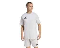 ADIDAS TIRO TRAVEL TEE - TMLGGR/BLACK
