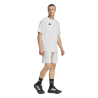 ADIDAS TIRO TRAVEL TEE - TMLGGR/BLACK
