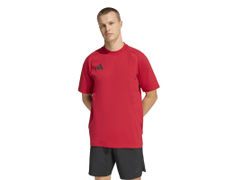 ADIDAS TIRO TRAVEL TEE - TEPORE/BLACK