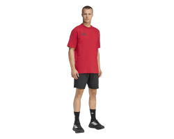 ADIDAS TIRO TRAVEL TEE - TEPORE/BLACK