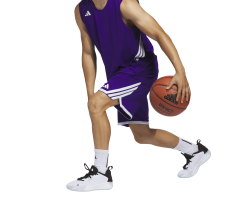 ADIDAS EVERYDAY PRO BBALL SHORTS - TMCOPR/WHITE