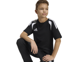 ADIDAS TIRO26 LEAGUE SW TEE JR. - BLACK/WHITE
