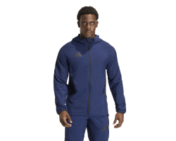 ADIDAS TIRO TRAVEL WINDBREAKER - TENABL/BLACK