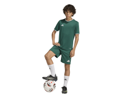 ADIDAS ENTRADA26 SHORTS JR. - DRKGRN/WHITE