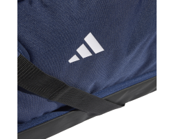 ADIDAS TIRO DUFFLE BAG LARGE WITH BOTTOM COMPARTMENT - TENABL/WHITE