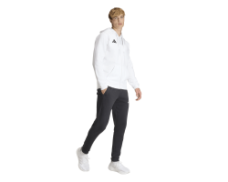 ADIDAS ENTRADA26 FULL ZIP HOODIE - WHITE/BLACK