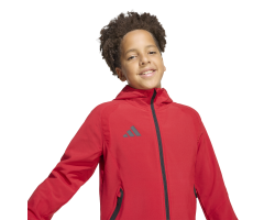 ADIDAS TIRO TRAVEL WINDBREAKER JR. - TEPORE/BLACK