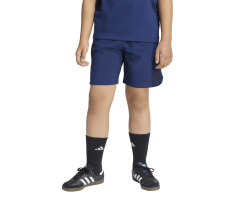 ADIDAS TIRO TRAVEL WOVEN SHORTS JR. - TENABL/BLACK